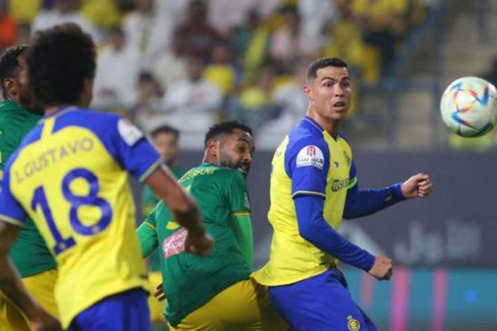 Video bóng đá Al Nassr - Al Khaleej: Khởi đầu gian nan, Ronaldo mừng hụt