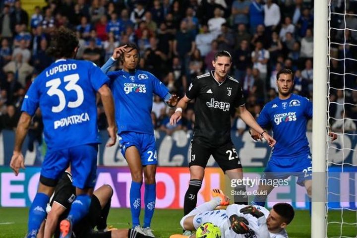 Kết quả bóng đá Empoli - Juventus: Địa chấn xuất hiện, top 4 xa dần (Serie A)