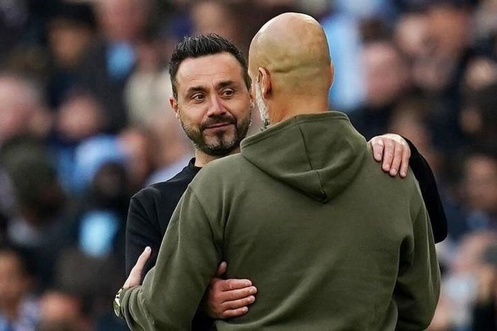 De Zerbi: 'Tôi theo nghiệp huấn luyện là vì Pep'
