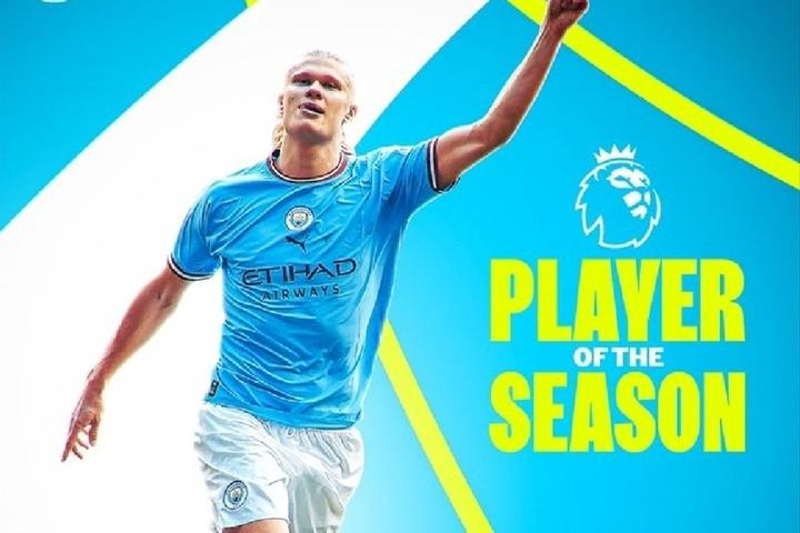 Haaland là cầu thủ xuất sắc nhất của Premier League