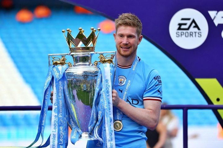 Kevin De Bruyne là 'vua kiến tạo' Ngoại hạng Anh 2022/2023