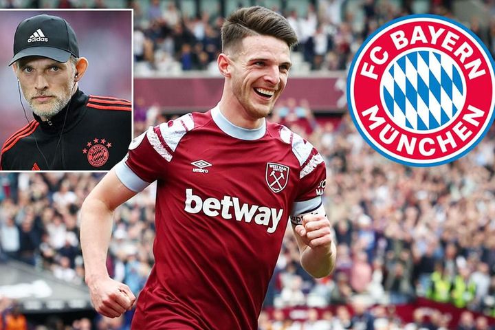 Tuchel kéo Declan Rice sang Bayern, Arsenal và MU bị lật kèo
