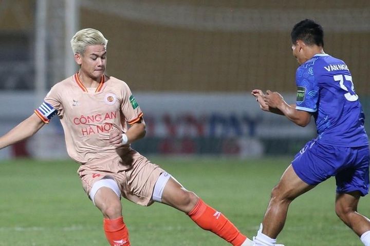 Bảng xếp hạng V-League 2023 vòng 10 mới nhất: CAHN hòa, Thanh Hòa mừng thầm