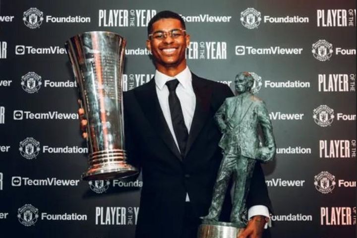 Rashford bội thu danh hiệu sau mùa giải thành công cùng Man United