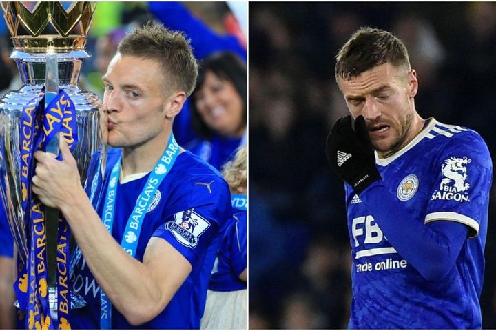 Đội hình vô địch Ngoại hạng Anh của Leicester còn lại những ai khi xuống hạng?