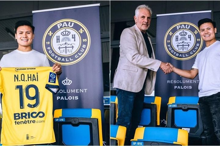 CLB Pau FC của Quang Hải xuống hạng trong trường hợp nào?