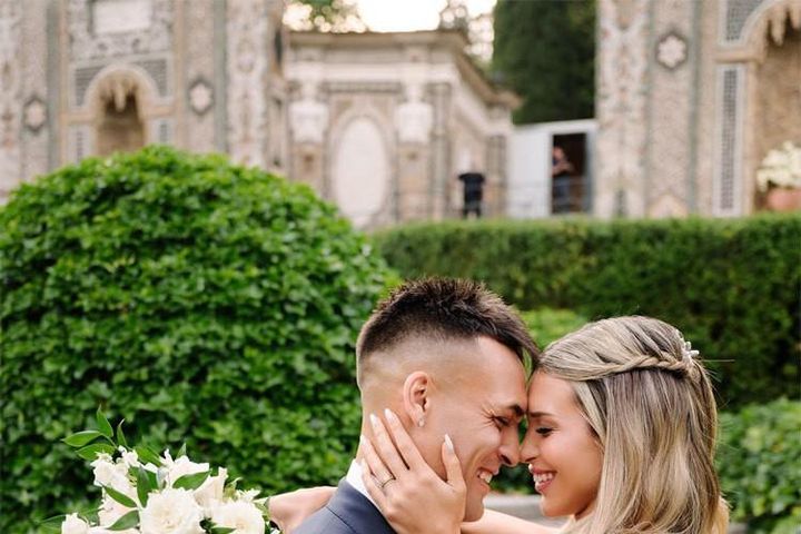 Những hình ảnh tuyệt đẹp trong đám cưới tiền đạo Lautaro Martinez