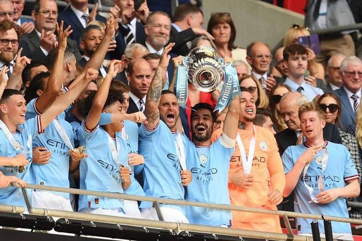 Gundogan lập cú đúp, Man City vô địch FA Cup 2022/23
