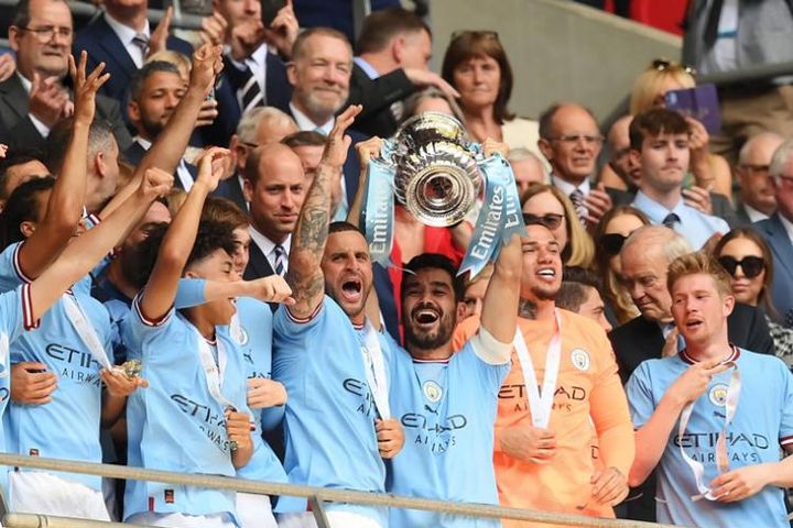 Đỉnh cao chung kết FA Cup: Gundogan rực rỡ, Man City sáng cửa 'ăn 3'