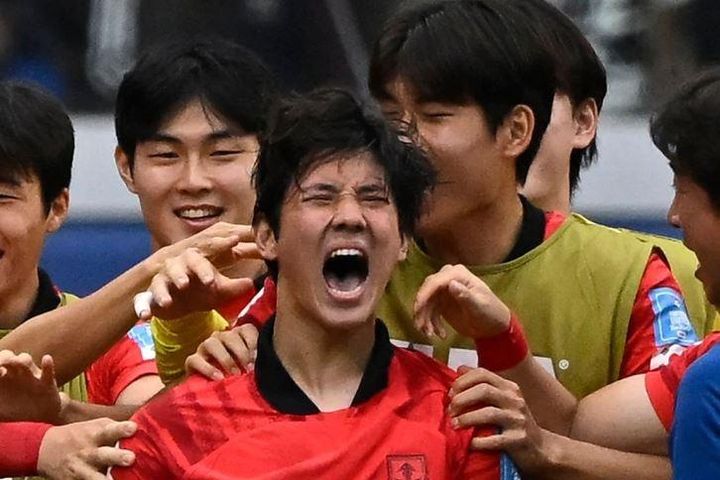 Cầu thủ Hàn Quốc bật khóc khi vào bán kết U20 World Cup