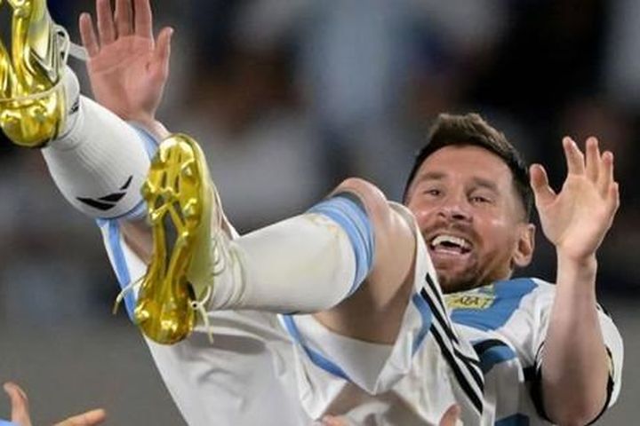 Messi góp mặt ở buổi livestream của Taobao cùng người ảnh hưởng đến ngành rượu Trung Quốc
