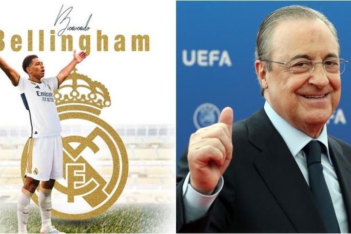 Jude Bellingham chính thức gia nhập Real Madrid với mức phí 135 triệu euro