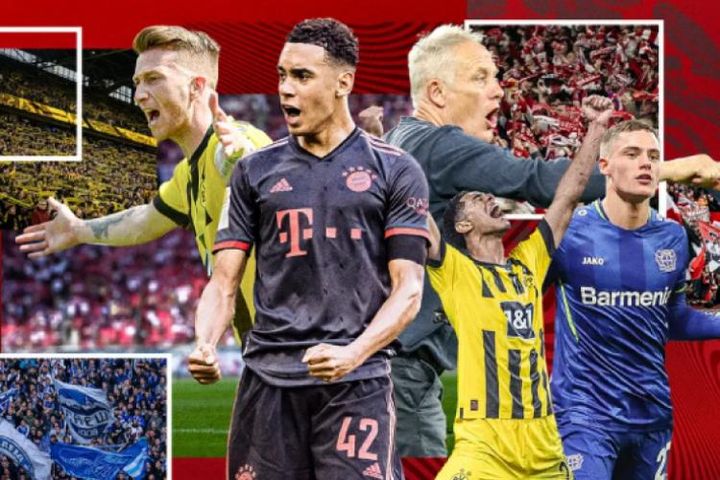 Lịch thi đấu giao hữu hè Bayern, Dortmund giải Đức - Bundesliga 2023