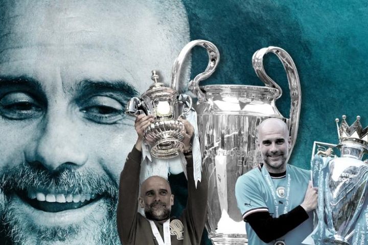 Pep 'ăn 3' với Man City: Tư duy thiên tài, ảnh hưởng bậc nhất lịch sử bóng đá