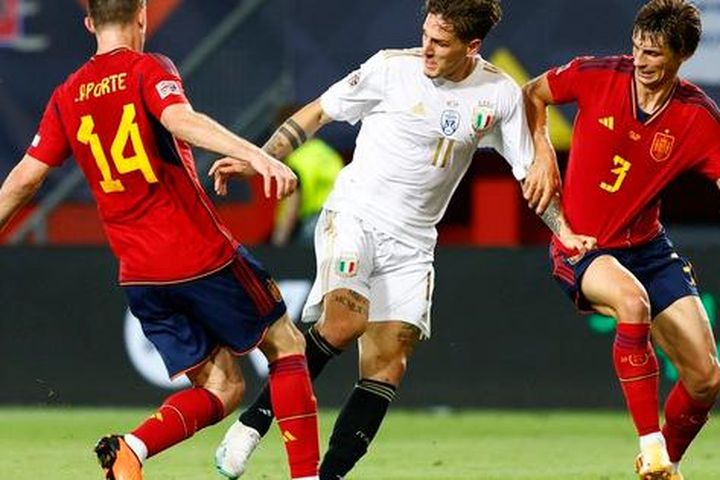 'Kép phụ' Joselu lập công, Tây Ban Nha loại Ý ở bán kết Nations League