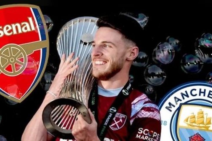 Arsenal đề nghị hỏi mua, Man City nghiêm túc xem xét ký Declan Rice