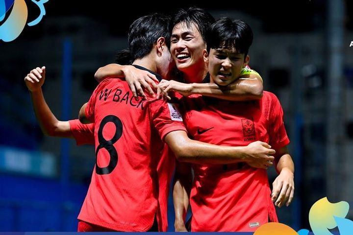 U17 Hàn Quốc đè bẹp Qatar 6-1 ở VCK U17 châu Á