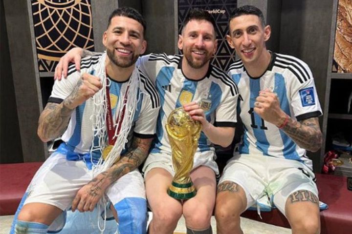 Sau Messi thêm Di Maria và Otamendi không đến Indonesia