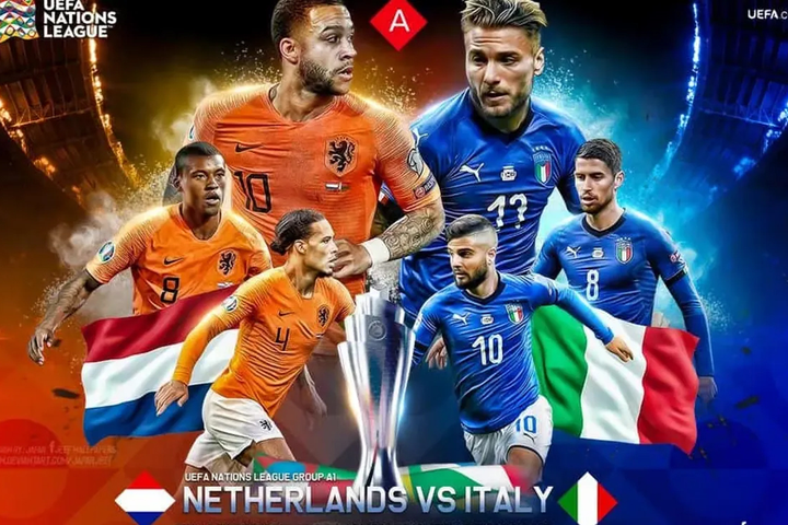 Nhận định trận giải ba UEFA Nations League (Hà Lan-Italy): Hai 'ông lớn' sa cơ
