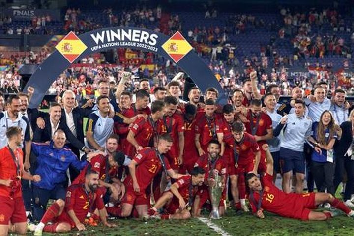 Hạ Croatia ở loạt 11 m, Tây Ban Nha vô địch Nations League 2023