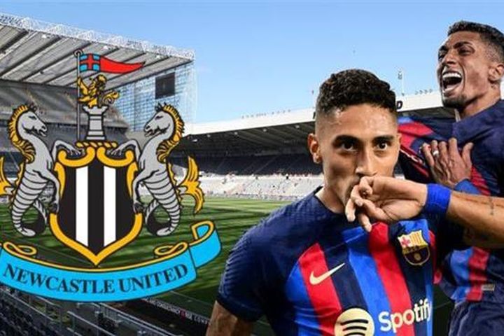 Newcastle gửi lời đề nghị siêu khủng vị Raphinha