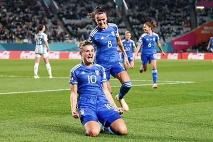 Kết quả bóng đá nữ World Cup 2023: Italia thắng Argentina 1-0 ở trận ra quân