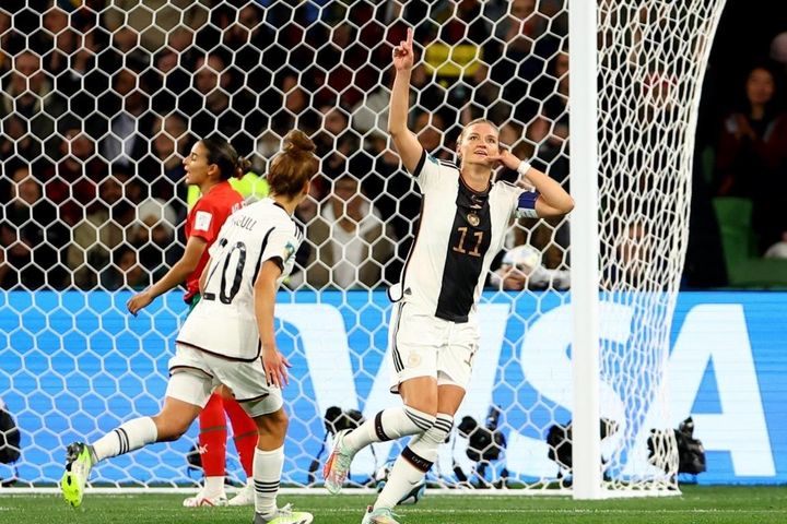 Đội tuyển Nữ Đức thắng tưng bừng 6-0 tại World Cup Nữ 2023