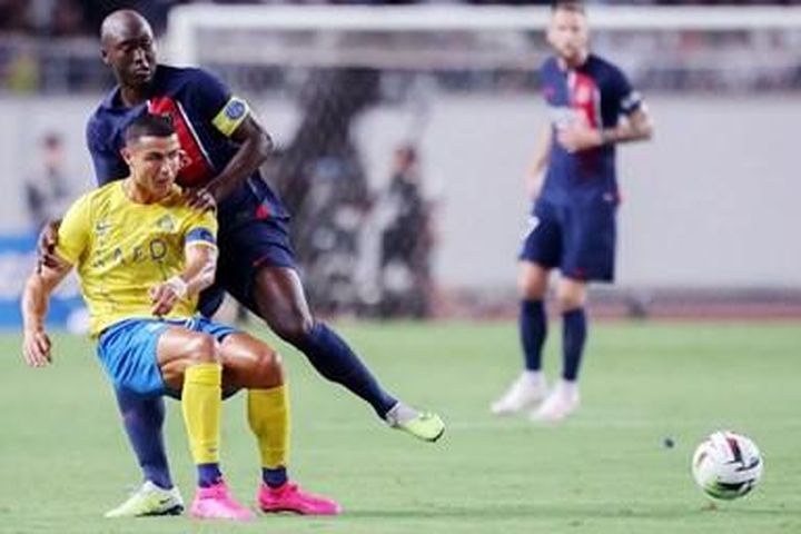 Ronaldo tịt ngòi, Al-Nassr hòa giao hữu với PSG