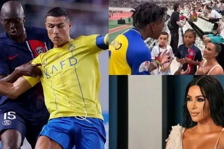 Vừa xem Messi tỏa sáng, Kim Kardashian và IShowSpeed đến Nhật theo dõi Ronaldo đấu PSG
