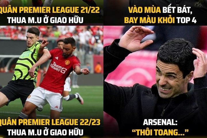 Biếm họa 24h: MU gieo rắc nỗi sợ hãi cho Arsenal