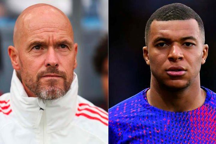 Erik ten Hag lên tiếng về tin đồn Man United muốn chiêu mộ Mbappe