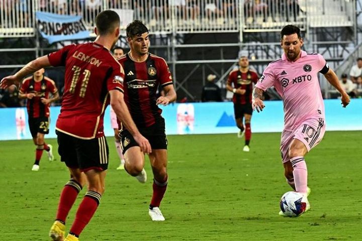 Video bóng đá Inter Miami - Atlanta Utd: Đẳng cấp Messi, chiến thắng 'hủy diệt' (Leagues Cup)