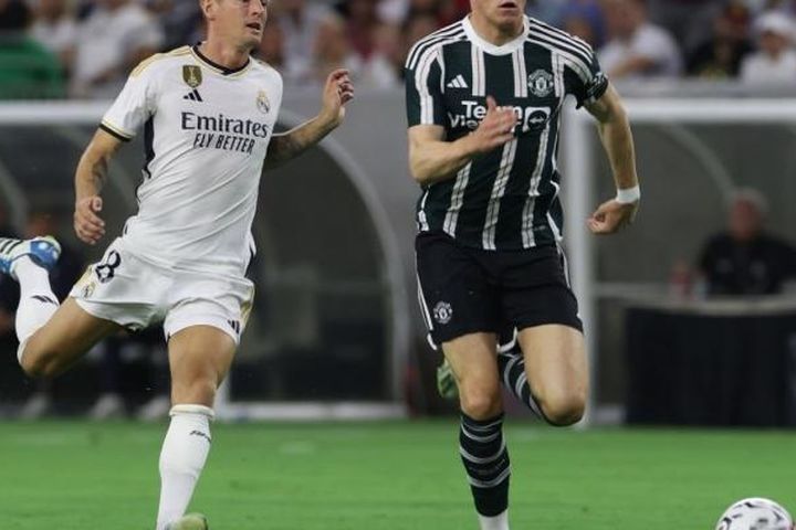 Tân binh Bellingham ghi siêu phẩm, Real đánh bại MU