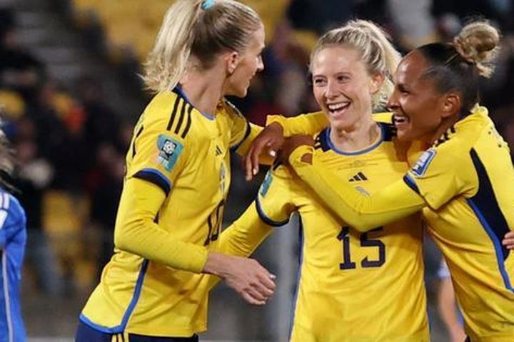 World Cup nữ 2023: Thụy Điển thắng đậm Ý, giành vé vào vòng 1/8
