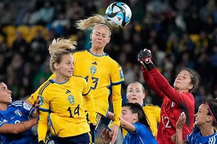 World Cup nữ 2023: Thụy Điển trở thành đội thứ 3 vượt vòng bảng