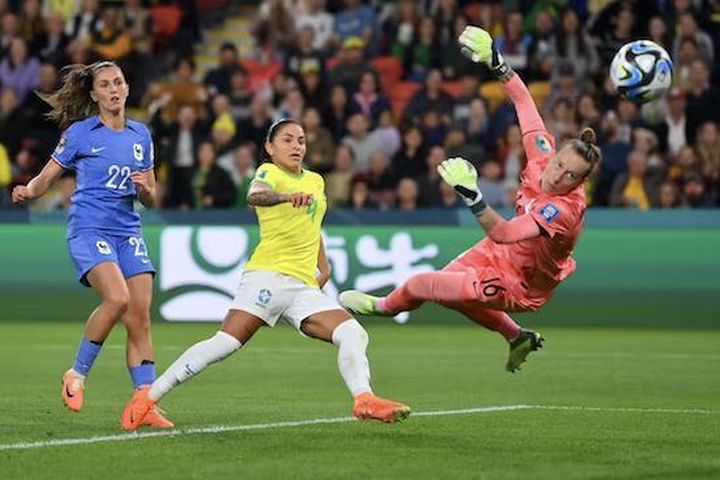 World Cup nữ 2023: Pháp thắng kịch tính Brazil