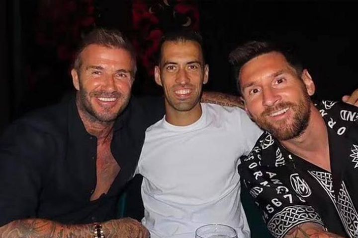 Beckham đi ăn tối với Messi, tiết lộ học hỏi 1 đội bóng để xây dựng Inter Miami