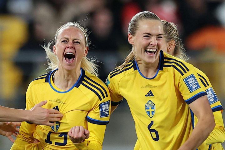 Kết quả World Cup nữ 2023: Ghi 3 bàn trong 7 phút, Thụy Điển vượt qua vòng bảng