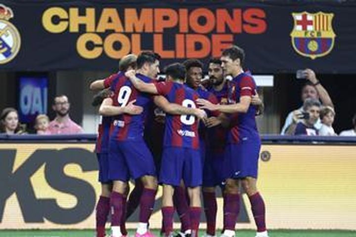 Kết quả bóng đá hôm nay (30-7): Barca 'vùi dập' Real Madrid