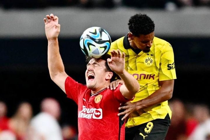 Man.United chậm chạp bị Dortmund đánh bại, rời Mỹ với trận thua thứ 3 liên tiếp