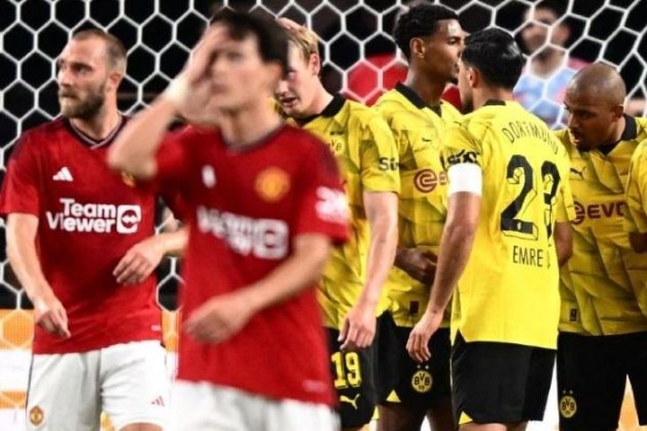 Man United thua Dortmund sau màn rượt đuổi tỷ số nghẹt thở