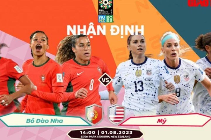 Nhận định, dự đoán kết quả Bồ Đào Nha vs Mỹ, World Cup nữ 2023
