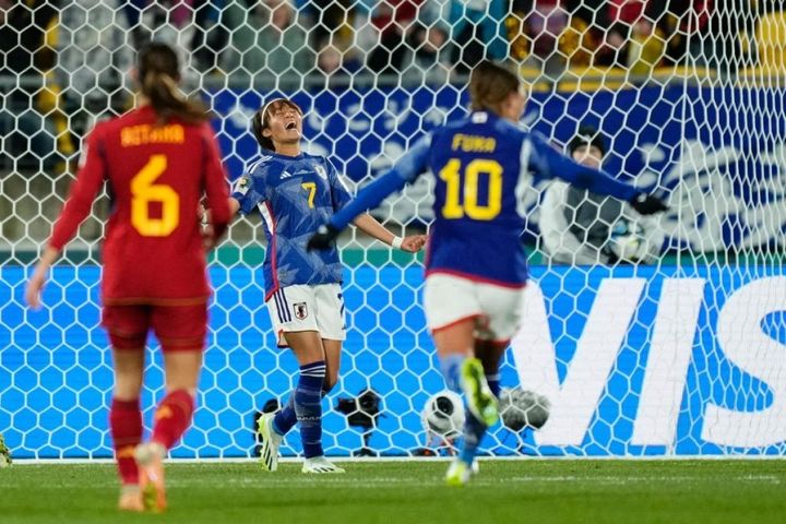 Kết quả World Cup 2023 ngày 31/7: ĐT nữ Nhật Bản thắng đậm ĐT nữ Tây Ban Nha