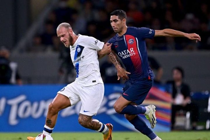 Video bóng đá PSG - Inter Milan: Hiệp 2 tưng bừng, ngược dòng ngỡ ngàng (Giao hữu)