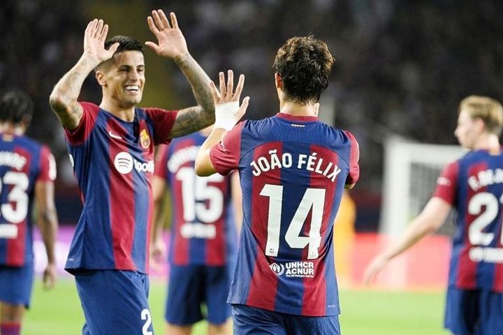 Tân binh Felix và Cancelo lập công, Barca đại thắng Betis '5 sao'