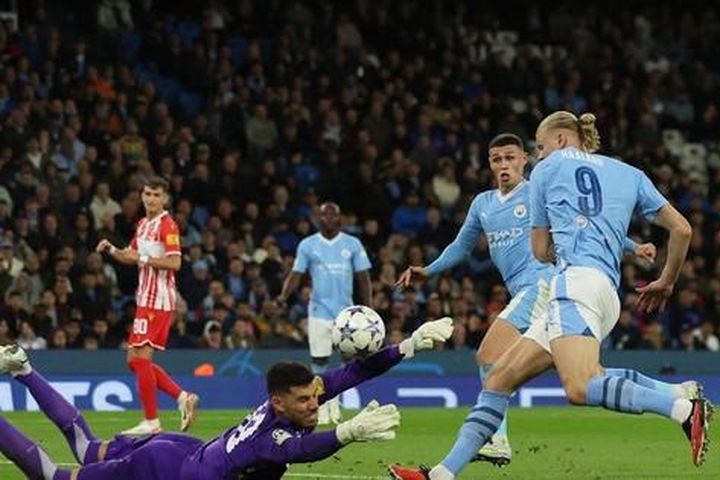 Man City thắng nhọc trong ngày Haaland vô duyên đến khó tin
