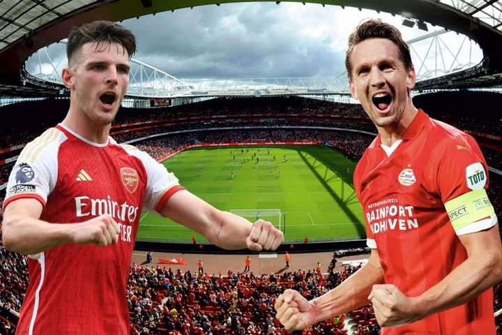 Dự đoán tỷ số, đội hình xuất phát trận Arsenal - PSV Eindhoven