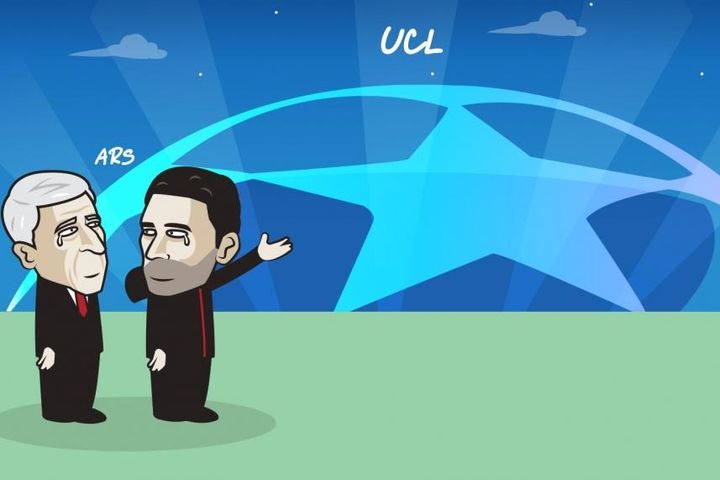 Biếm họa 24h: Arsenal mừng rớt nước mắt khi trở lại Cúp C1 châu Âu