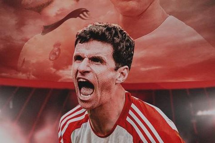 Thomas Muller mong muốn vượt mặt Cristiano Ronaldo