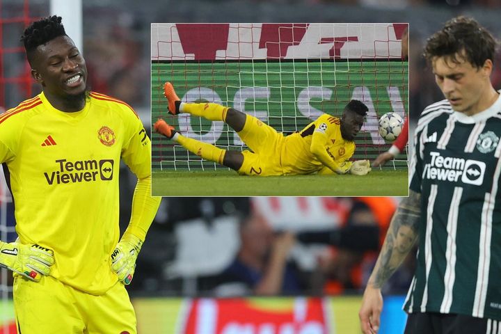 Chấm điểm Bayern Munich 4-3 MU: Thảm họa Onana